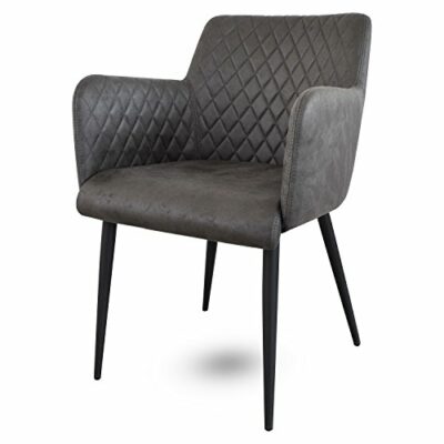 esszimmerstuhl auf rollen leder